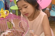 Biểu cảm gây chú ý trong tiệc sinh nhật 7 tuổi của con gái Mai Phương sau 5 tháng mẹ qua đời