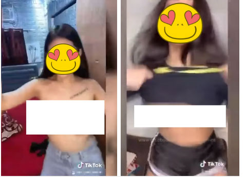 Dân mạng sốc với trào lưu vạch áo khoe vòng 1 phản cảm trên TikTok-2