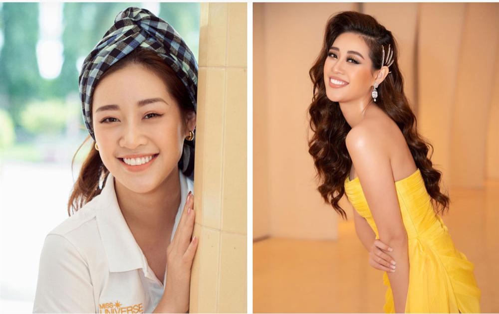 HH Khánh Vân xinh đẹp duyên dáng là thế, mà chỉ vì hàng lông mày ngang phè khiến gương mặt nhìn cứng đơ-6