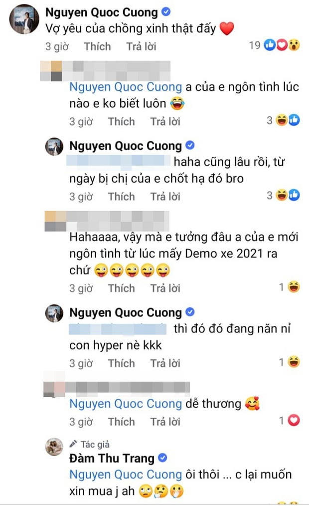 Nịnh vợ như Cường Đô La: Không tiếc lời khen Đàm Thu Trang nhưng hóa ra tất cả chỉ vì âm mưu tậu siêu xe?-1