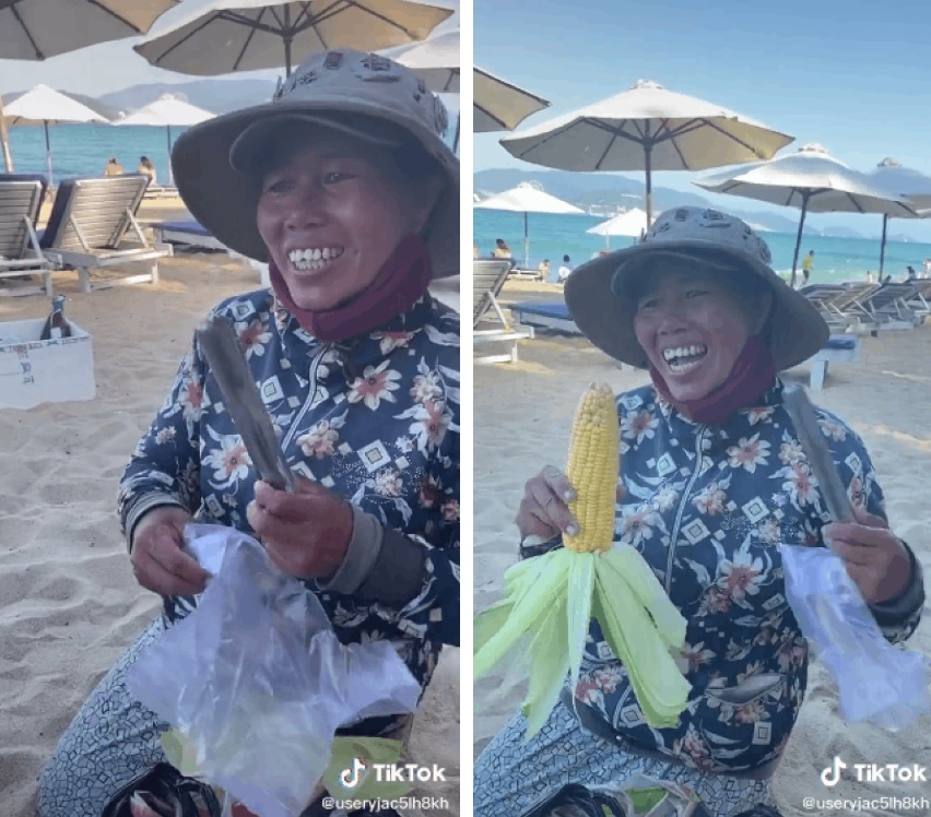 Cô bán hàng rong gây bão” với màn hát tiếng Nga chuẩn không cần chỉnh, du khách nước ngoài và dân mạng xem xong đều bái phục-1