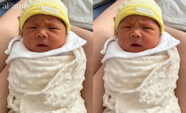 Lúc mang thai quạo suốt ngày, đẻ xong nhìn mặt con bà mẹ chỉ biết thốt lên: Đúng là kết quả một thai kỳ hằn học-1