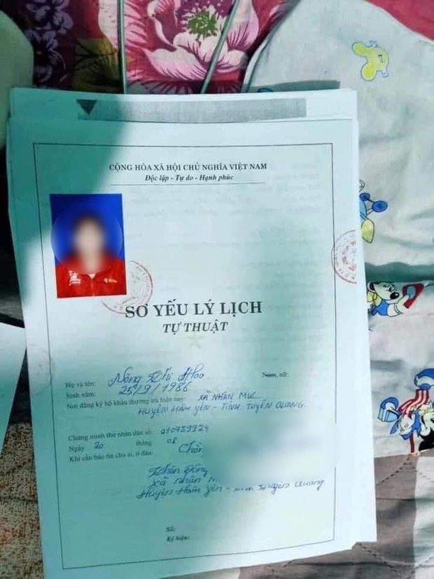 Tại sao xuất hiện bản sơ yếu lý lịch khiến cô gái Tuyên Quang bị hiểu lầm liên quan vụ bắt cóc bé trai ở Bắc Ninh?-2