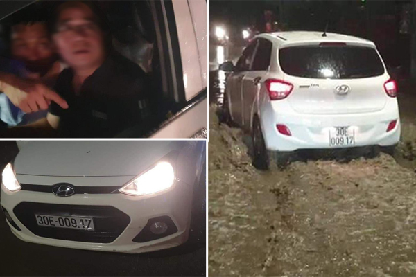 Mẹ bé gái đi xe đạp điện bị tài xế ô tô nghi say xỉn tông chấn thương: Cháu đi học về thì bị tông tổn thương xương đầu gối, bong gân”-4