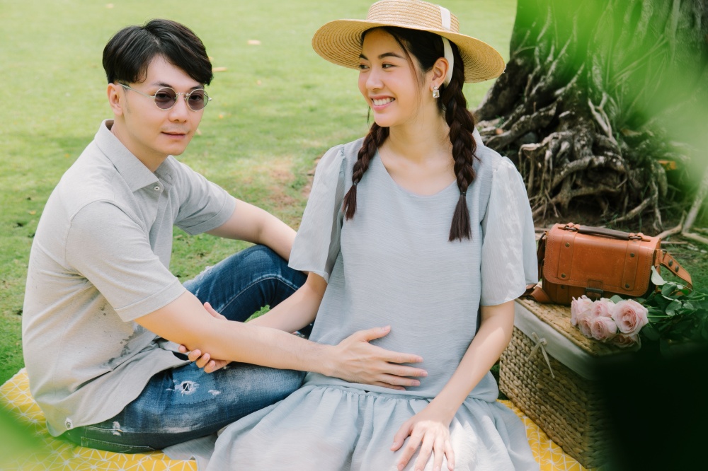 Thúy Vân lần đầu khoe ảnh mang bầu 6 tháng, hạnh phúc bên chồng đại gia-5