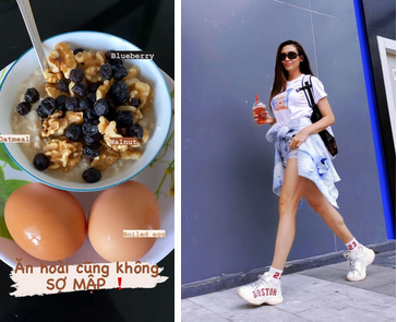 Các chị em muốn giảm cân và da dẻ tươi sáng hãy học ngay cách làm bữa sáng healthy của hội sao Việt dáng đẹp này-3