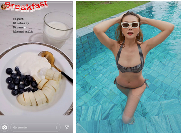 Các chị em muốn giảm cân và da dẻ tươi sáng hãy học ngay cách làm bữa sáng healthy của hội sao Việt dáng đẹp này-7