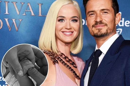Katy Perry đã hạ sinh con gái đầu lòng cho tài tử Orlando Bloom
