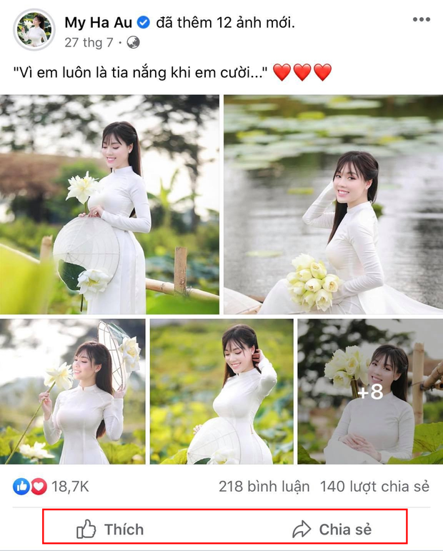 Âu Hà My bỗng xoá và khoá bình luận trên Facebook, nhìn news feed như chưa từng có drama tố chồng bội bạc-1