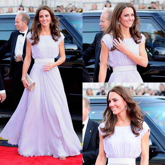Mặc trang phục màu tím dễ quê và sến: Công nương Kate đã chứng minh điều ngược lại-10