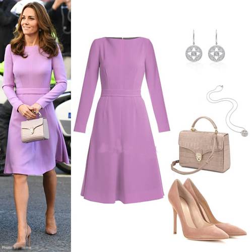 Mặc trang phục màu tím dễ quê và sến: Công nương Kate đã chứng minh điều ngược lại-3