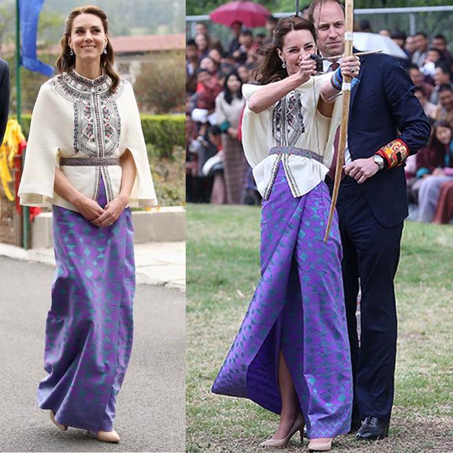 Mặc trang phục màu tím dễ quê và sến: Công nương Kate đã chứng minh điều ngược lại-8