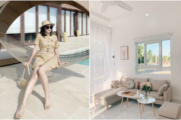 Con trai xây nhà vườn bên đồng lúa xanh mát tặng bố mẹ an hưởng tuổi già ở Vĩnh Phúc-31