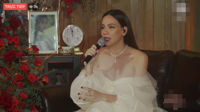 Hà Hồ cố tình mặc váy bồng bềnh để giấu bụng bầu 6 tháng, nhưng khuôn ngực to căng lại giống dấu hiệu chửa ngực”-3