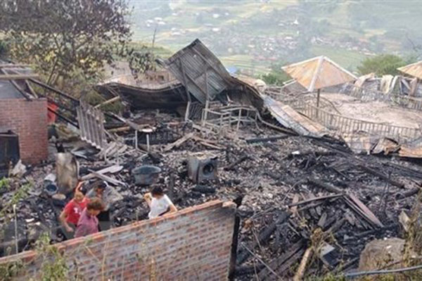 Tìm thấy thi thể nạn nhân trong vụ cháy lớn tại Sa Pa-1
