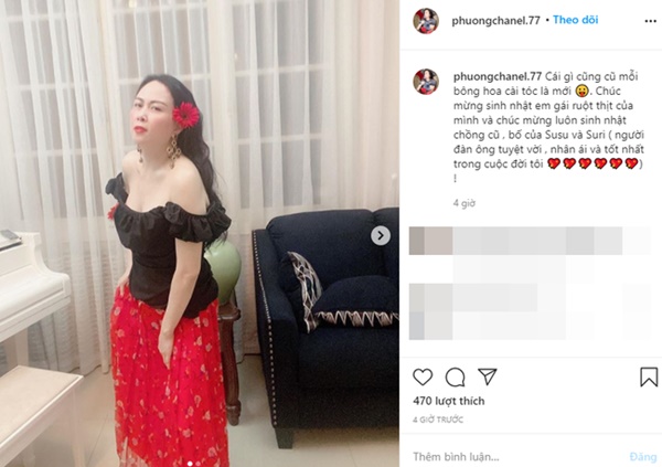 Không phải Quách Ngọc Ngoan, Phượng Chanel lại công khai nhắc về chồng cũ bằng những lời có cánh”-1