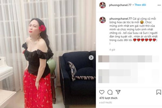 Không phải Quách Ngọc Ngoan, Phượng Chanel lại công khai nhắc về chồng cũ bằng những lời “có cánh”