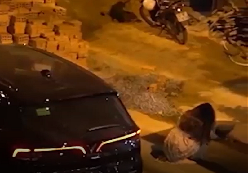 Clip: Cô gái đi ôtô đến tận nhà tình trẻ, gào thét chị yêu em rồi bị chàng trai hắt thẳng chậu nước xuống đầu-1