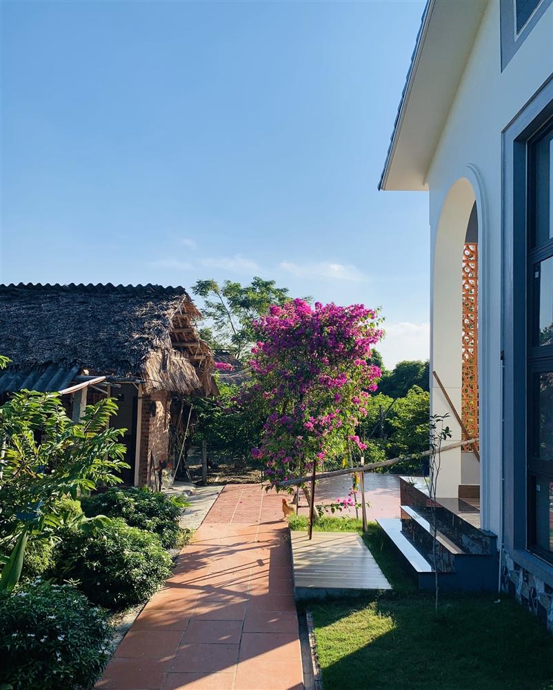 Con trai xây nhà vườn bên đồng lúa xanh mát tặng bố mẹ an hưởng tuổi già ở Vĩnh Phúc-16