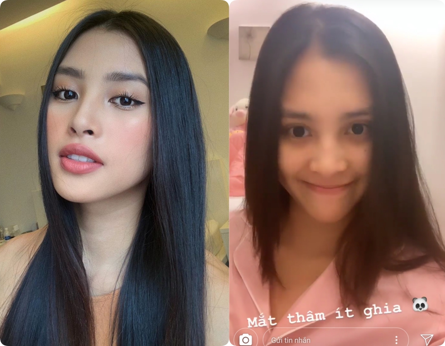 Sao Việt trước và sau khi trang điểm: Người lấm tấm mụn nhọt và quầng thâm, người có làn da mịn mướt-5