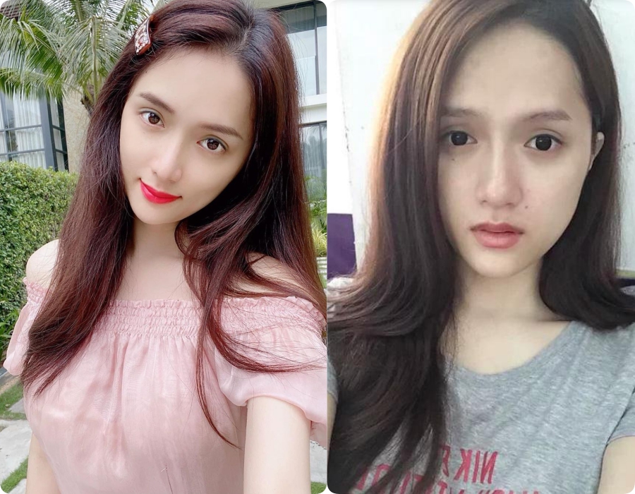 Sao Việt trước và sau khi trang điểm: Người lấm tấm mụn nhọt và quầng thâm, người có làn da mịn mướt-11