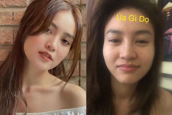 Sao Việt trước và sau khi trang điểm: Người lấm tấm mụn nhọt và quầng thâm, người có làn da mịn mướt