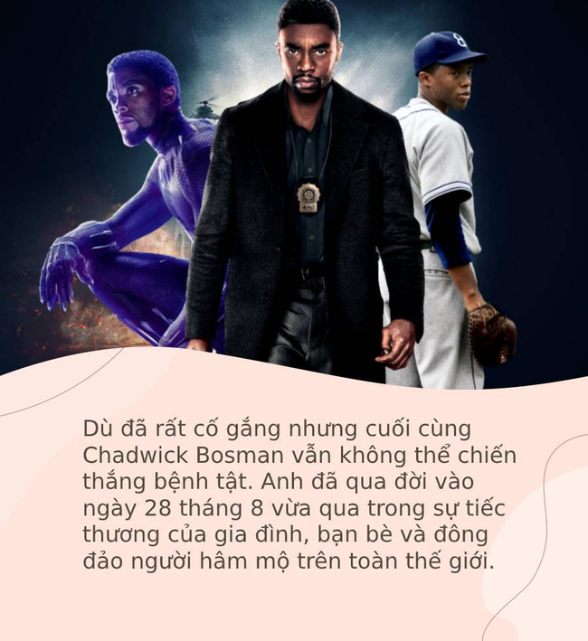 Chiến binh Báo đen Chadwick Boseman qua đời vì ung thư ruột kết, nhiều người trẻ cũng dễ mắc bệnh nếu xuất hiện 2 dấu hiệu này-2