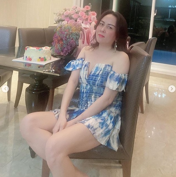 Đánh mất eo thon, Phượng Chanel bụng to ngang ngửa ngực-2