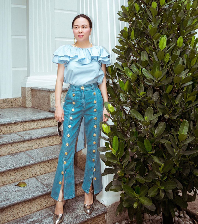 Đánh mất eo thon, Phượng Chanel bụng to ngang ngửa ngực-7