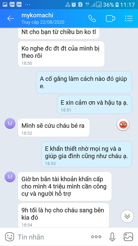 Vụ bé trai mất tích ở Bắc Ninh, chuyện bây giờ mới kể: Phẫn nộ loạt tin nhắn kẻ gian lợi dụng lúc gia đình bối rối để lừa tiền-3