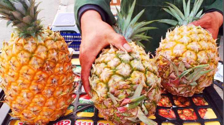 Dứa bán đầy đường nhưng người thông minh sẽ không mua quả có 3 dấu hiệu này-1