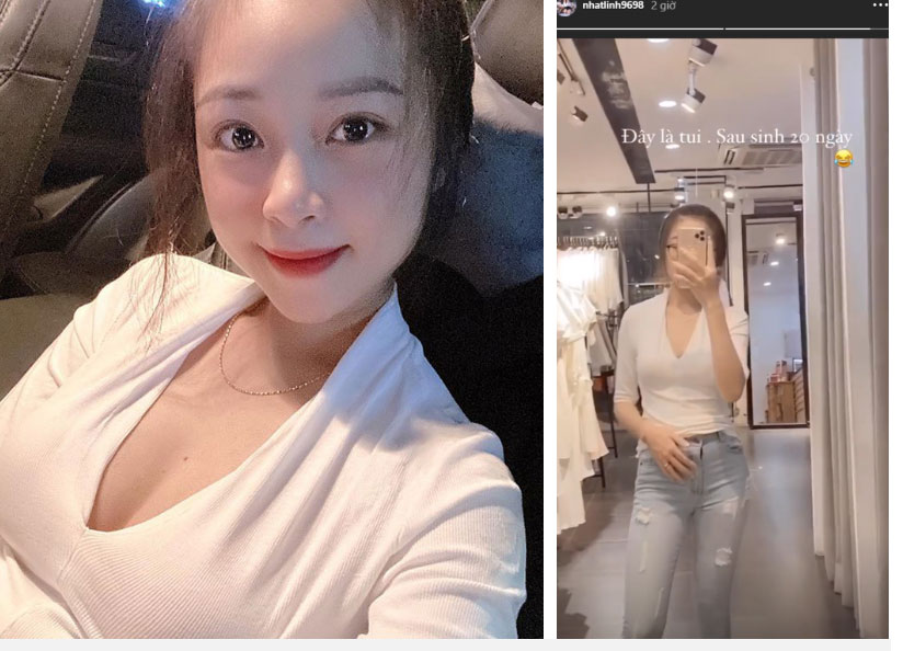 Vợ Văn Đức khoe nhan sắc xinh đẹp, vóc dáng nuột nà khó tin chỉ 20 ngày sau sinh-1