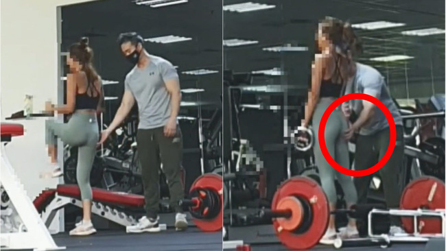 Đi tập gym, cô gái bị huấn luyện viên quấy rối tình dục trắng trợn và đoạn clip khiến dân mạng nổi nóng-1