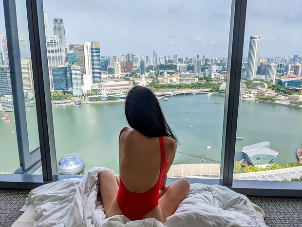 Cuộc sống Tuyết Lan và chồng sắp cưới ở Singapore: Đồ hiệu, du lịch chanh sả nhưng gây chú ý nhất là căn hộ cao cấp-8