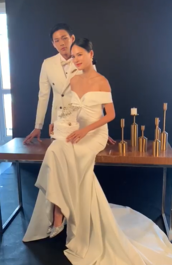 Tuyết Lan công khai gương mặt chú rể, tiết lộ sự thật về bức ảnh cưới đang gây xôn xao-3