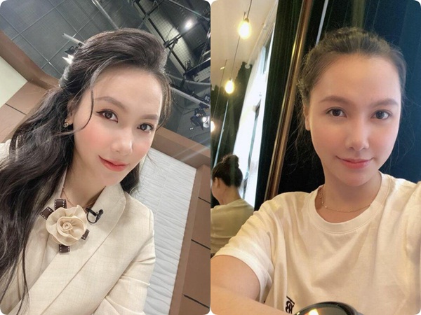 Bí mật đằng sau lớp make up khi lên sóng của các nữ MC/BTV nhà đài: Ngạc nhiên nhất là làn da mộc mạc của mẹ bỉm sữa mới sinh-6