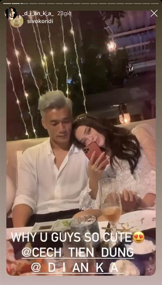 Liên tục công khai những hình ảnh ngọt ngào cùng Tiến Dũng, nàng WAGs Dianka còn chia sẻ video nhún nhảy trên xế hộp tiền tỷ của bạn trai-1