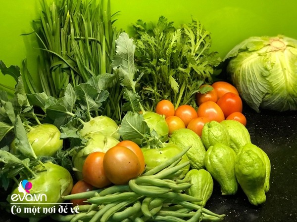 Bố Hà Nội vác 5 tấn đất lên sân thượng trồng rau, phun nước thần cây tốt ngồn ngộn-12