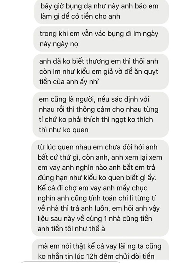 Chồng sắp cưới cho vay 2 triệu, tính lãi 15 nghìn/ngày, cô gái chưa trả thì bị phán một câu xanh rờn-4