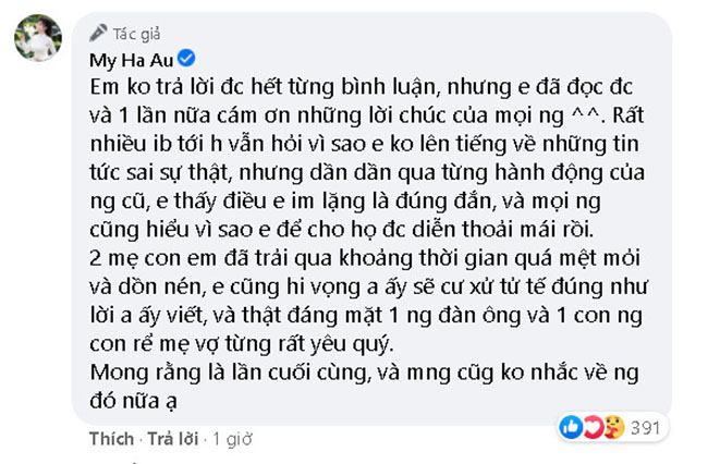 Âu Hà My chính thức lên tiếng sau màn phản đòn của Trọng Hưng và người nhà: Người đúng thì không cần thanh minh!-5