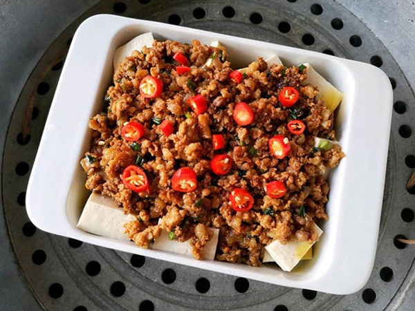 Vợ chỉ biến tấu nhẹ món đậu phụ, chồng con ăn bay cả nồi cơm-7