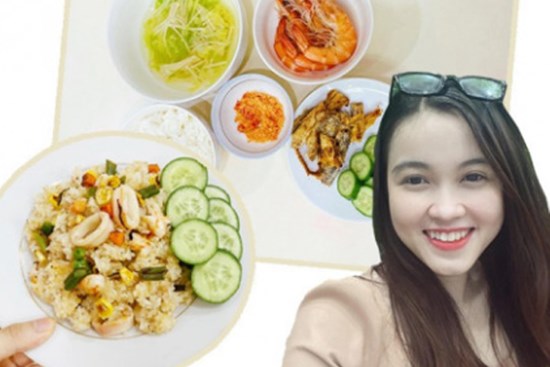 Nàng trợ lý trẻ đẹp khoe cơm độc thân chỉ 70k/bữa siêu ngon, hội 