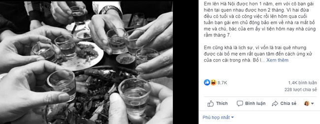 Trong lần đầu tiên ra mắt, thanh niên khiến bố vợ tương lai mất hết sĩ diện và cái kết khốc liệt không tưởng-1