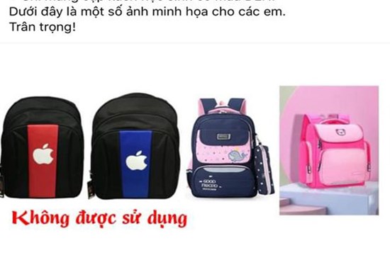 Một trường THCS gây tranh cãi dữ dội vì yêu cầu học sinh chỉ được mang cặp sách đen, hiệu trưởng đã lên tiếng