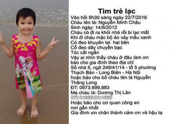 Vụ bé gái Hà Nội mất tích 4 năm chưa tìm thấy: Người cha thêm rối bời vì bị quấy rầy bởi hình ảnh bé gái từ Trung Quốc-5
