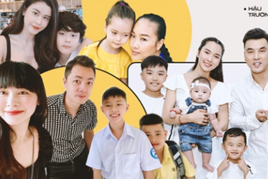 Sao Việt trò chuyện ngày con vào năm học mới, đáng chú ý là phản ứng của các nhóc tỳ khi được hỏi: 