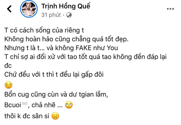 Hồng Quế và vợ cũ Việt Anh đấu nhau căng đét trên MXH, gọi hẳn tên và nhắc đến chuyện đòi nợ-1
