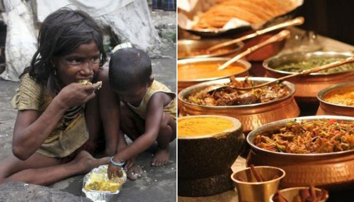 Nhà giàu Ấn Độ hoang phí thực phẩm, trẻ em lại đói ăn-4