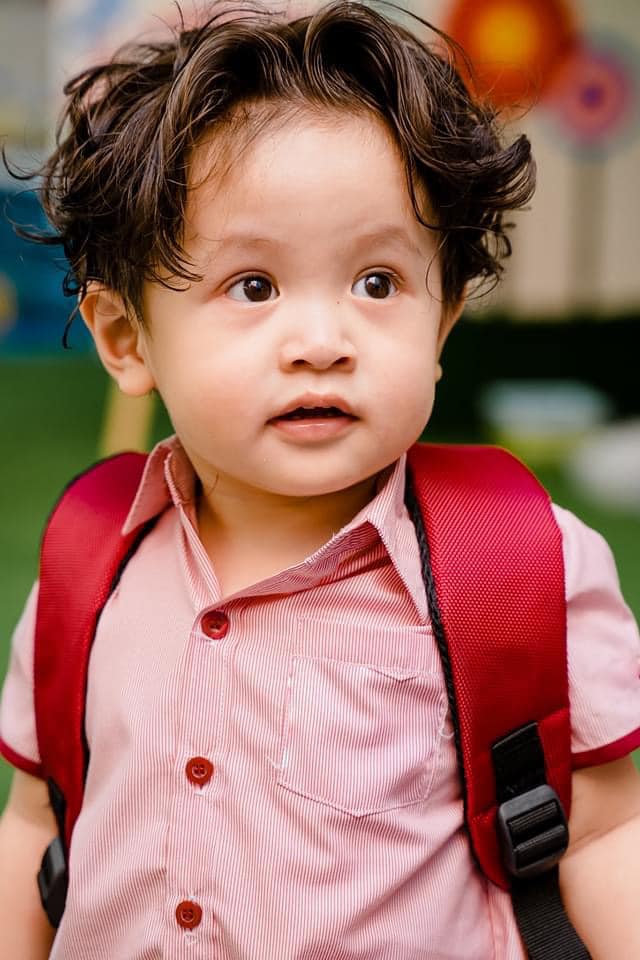 Con trai Đức Thịnh - Thanh Thúy khóc nức nở ngày đầu tiên đi mẫu giáo-1