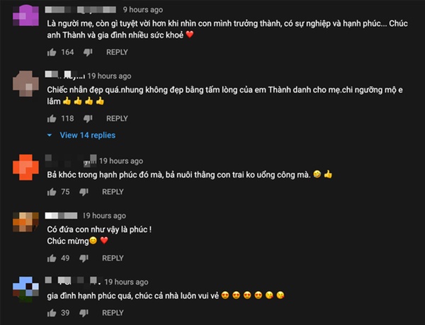 Được Trấn Thành tặng nhẫn kim cương khủng dịp sinh nhật, mẹ ruột bật khóc nức nở đến mức nam MC phải dỗ dành-2